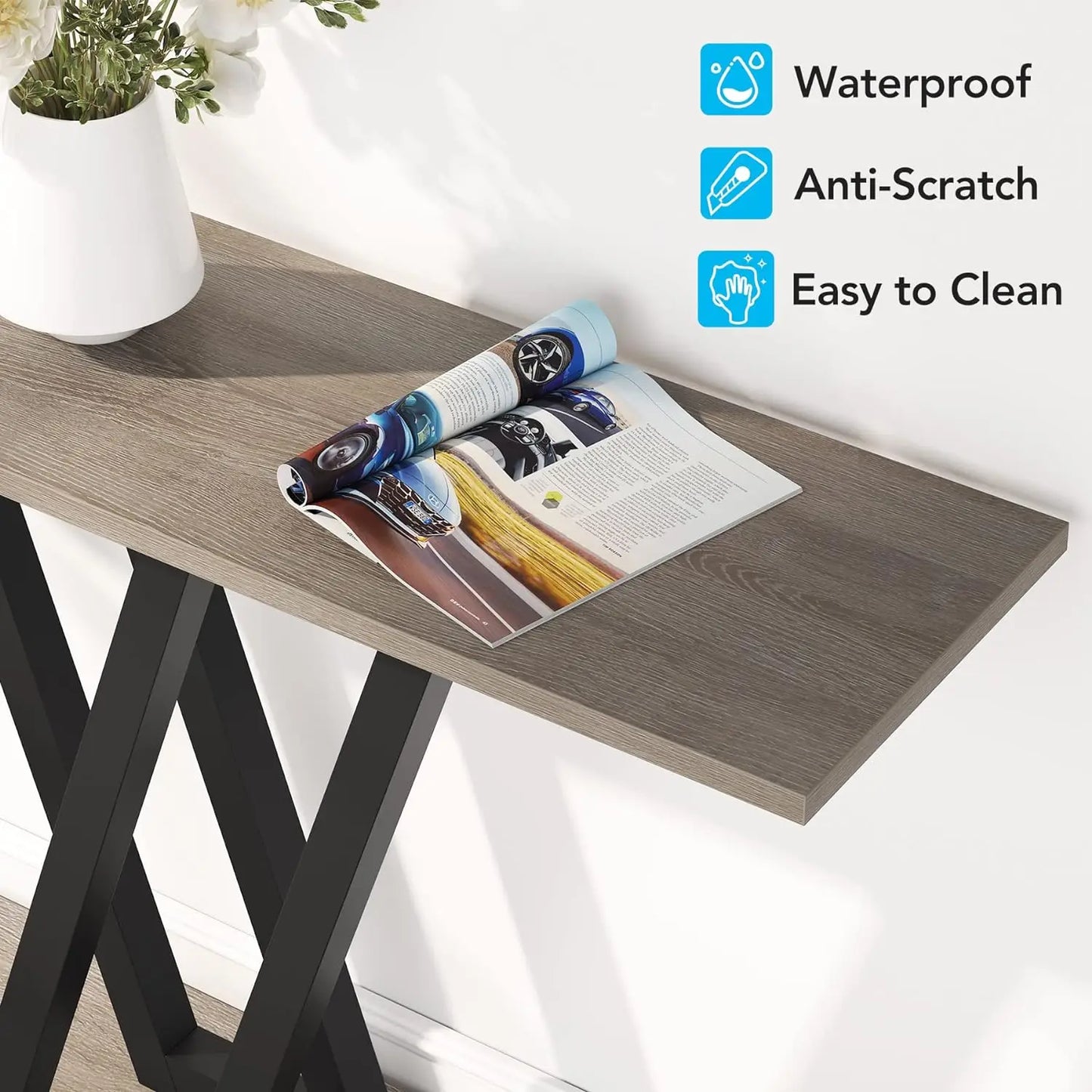 Console Table Stable Metal Frame