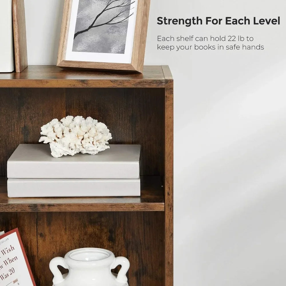 3-Tier Open Bookcase