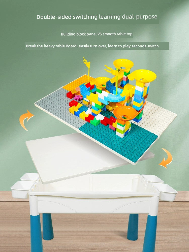 Large Particle Building Block Table