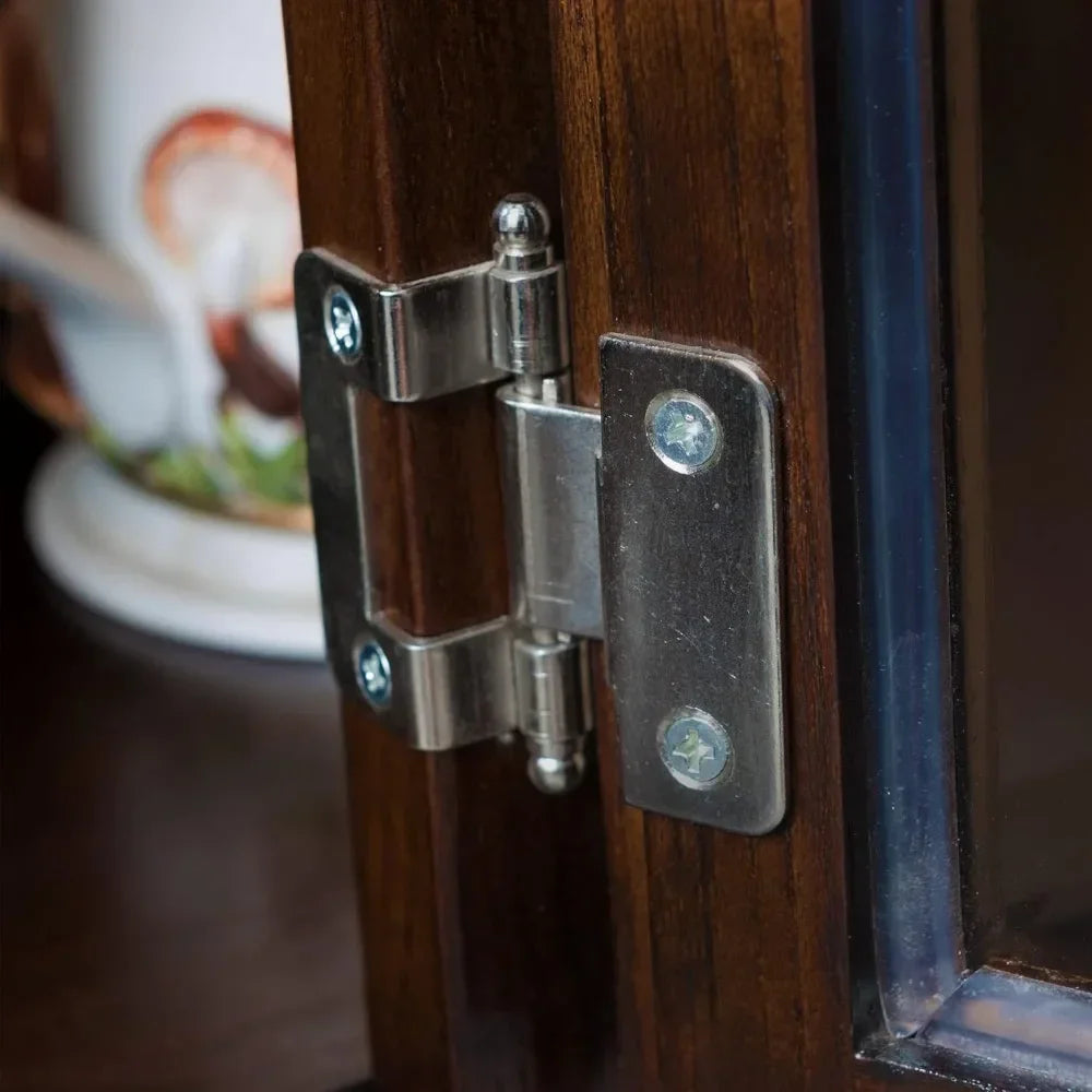 Entryway Curio Cabinet with Interior Light