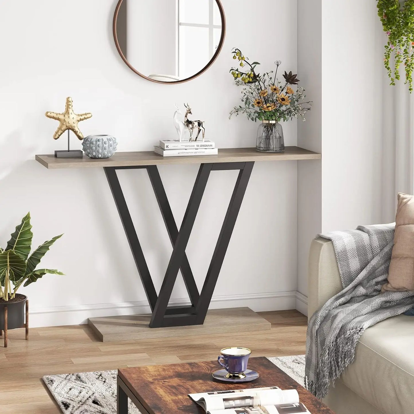 Console Table Stable Metal Frame