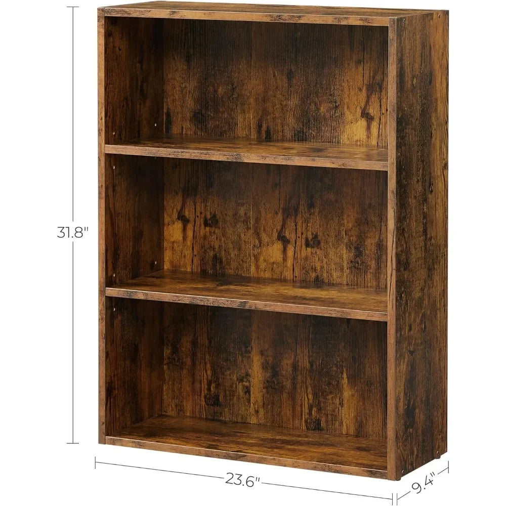3-Tier Open Bookcase