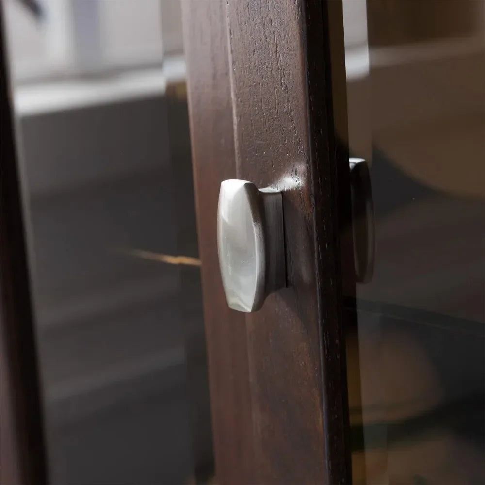 Entryway Curio Cabinet with Interior Light