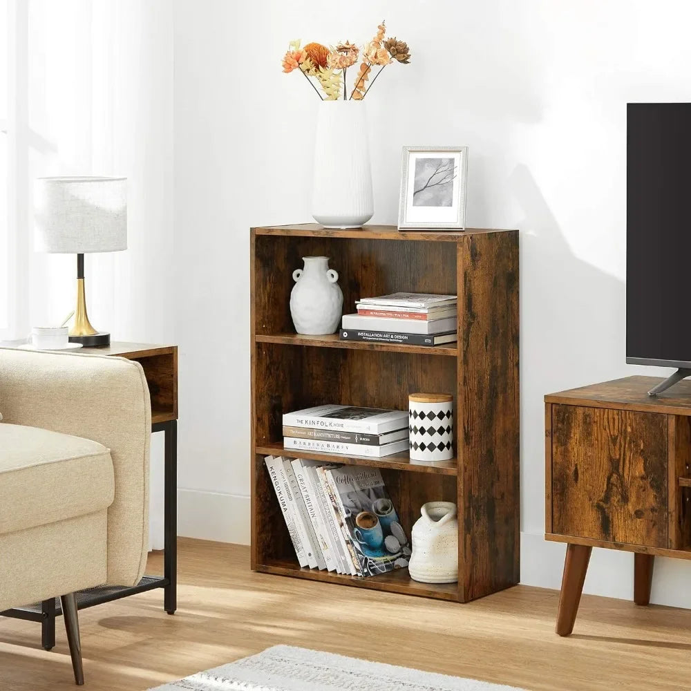 3-Tier Open Bookcase
