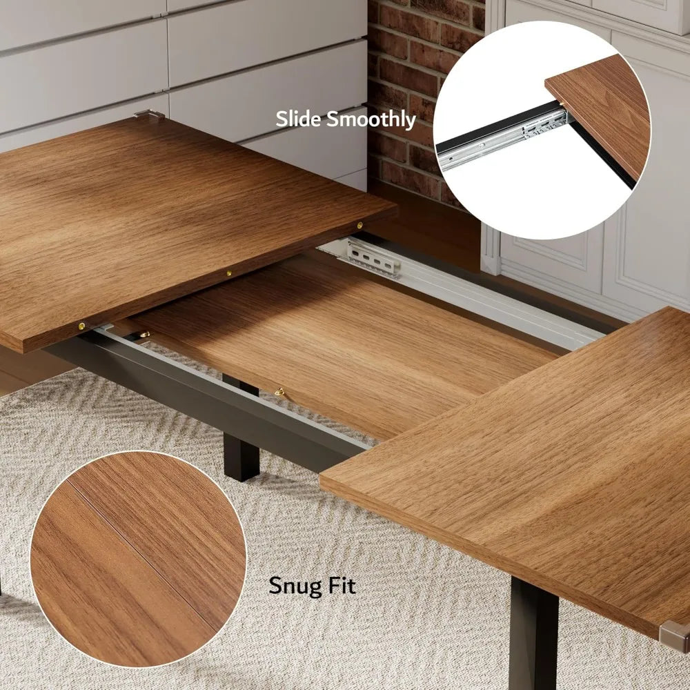 7 Pieces Dining Table with 6 Chairs