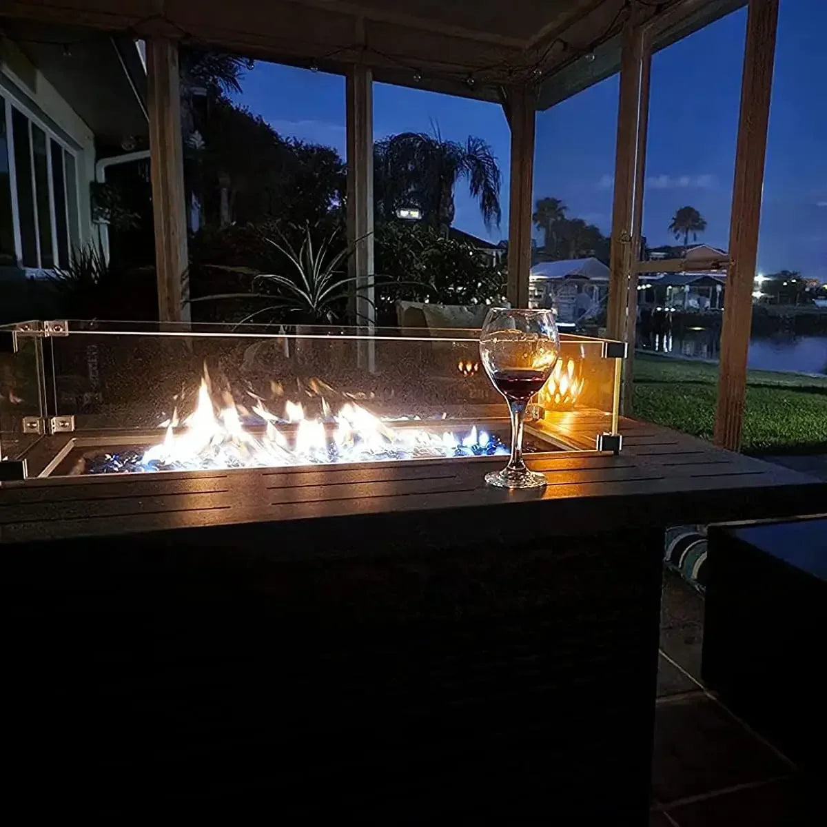 Propane Gas Fire Pit Table