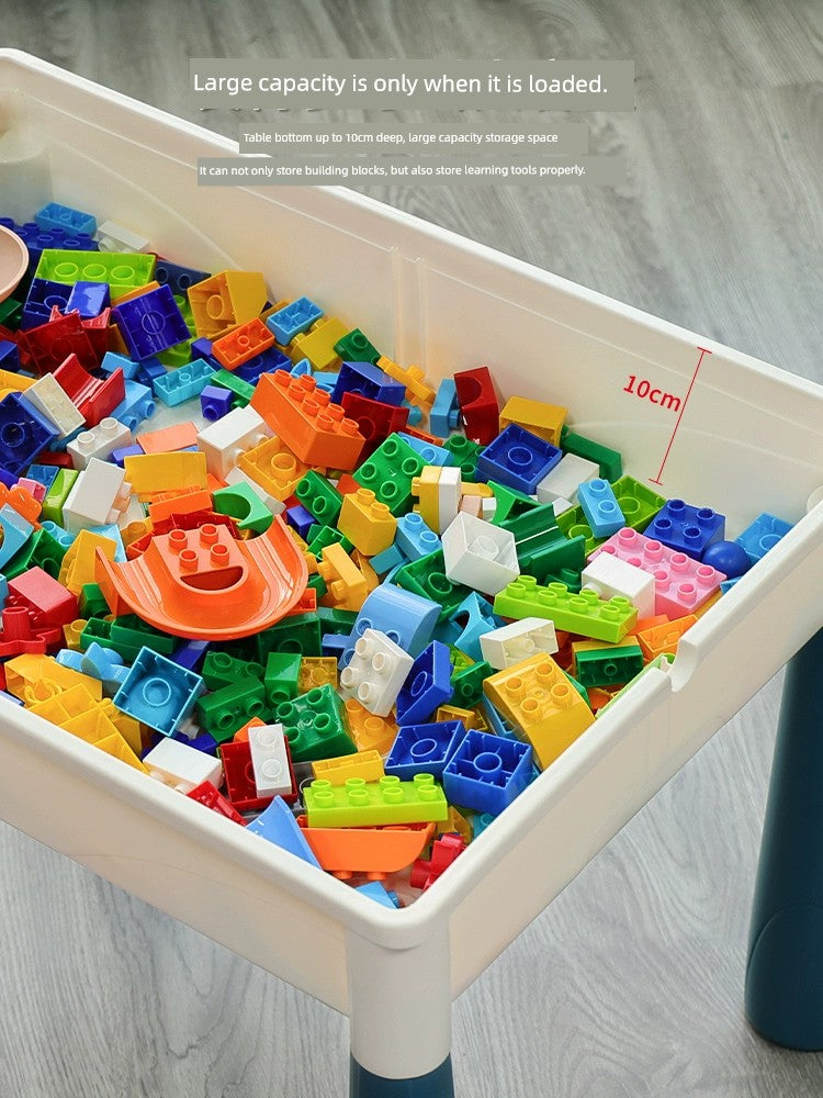 Large Particle Building Block Table