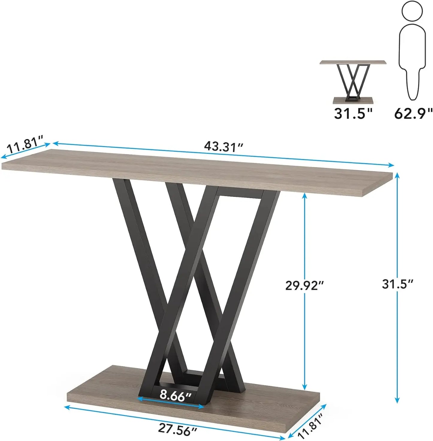 Console Table Stable Metal Frame