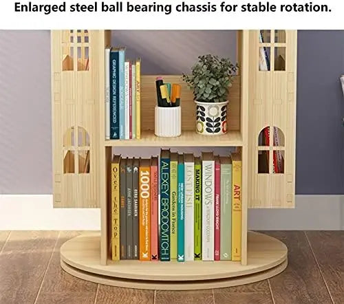 Rotating Bookshelf 360 Display