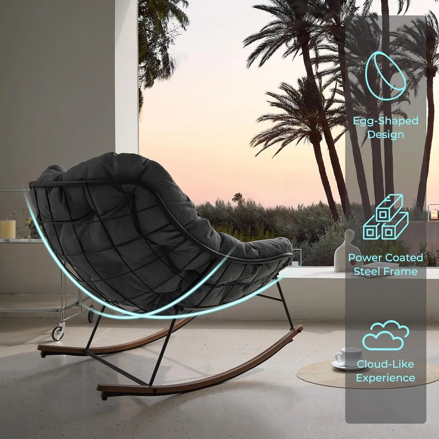 Outdoor Royal Rocking Chair