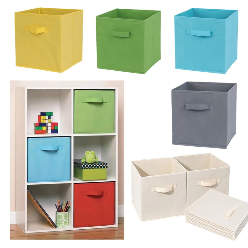 Fabric Storage Bin Cabinet drawer organization