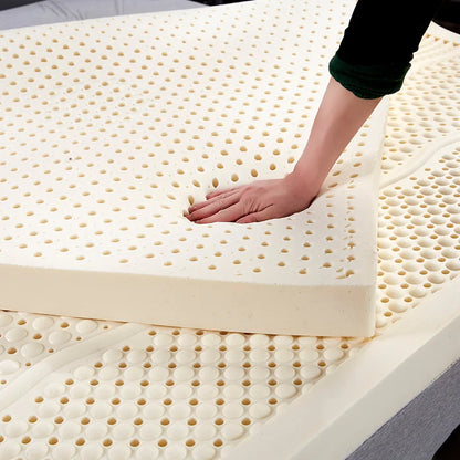 natural latex mattress with cover