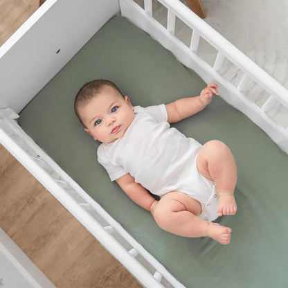 Comfy Cubs Wooden Bedside Bassinet Sleeper