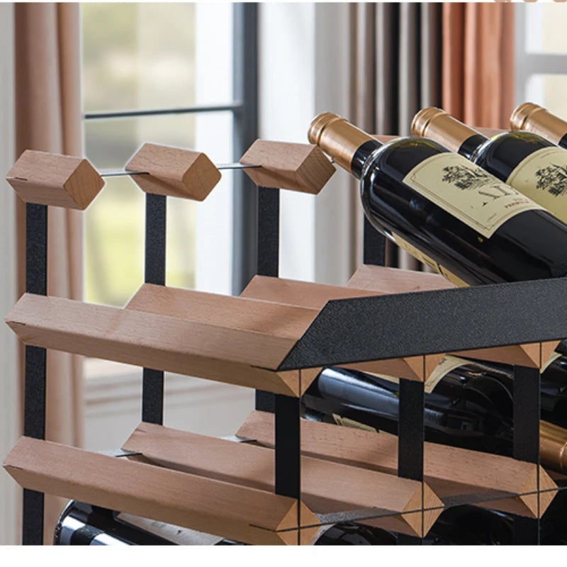 Red Wine Bottle Rack