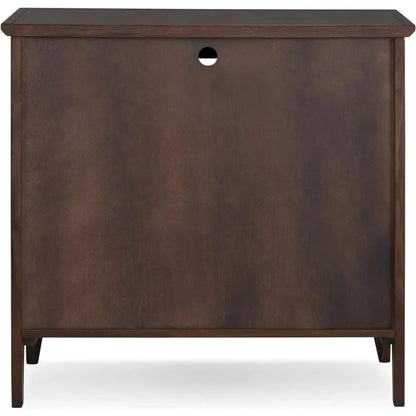 Entryway Curio Cabinet with Interior Light