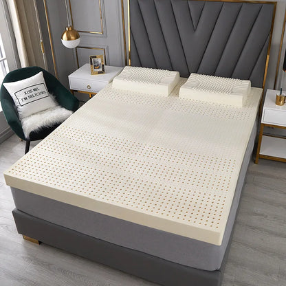 natural latex mattress with cover