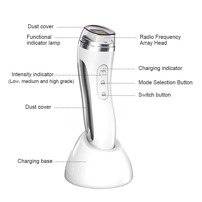 Face Lifting  Home Wrinkle Remover Skin Tightening Facial Massage Machine