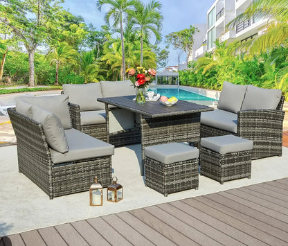 Patio Furniture Set 7 Pieces Outdoor Patio Furniture