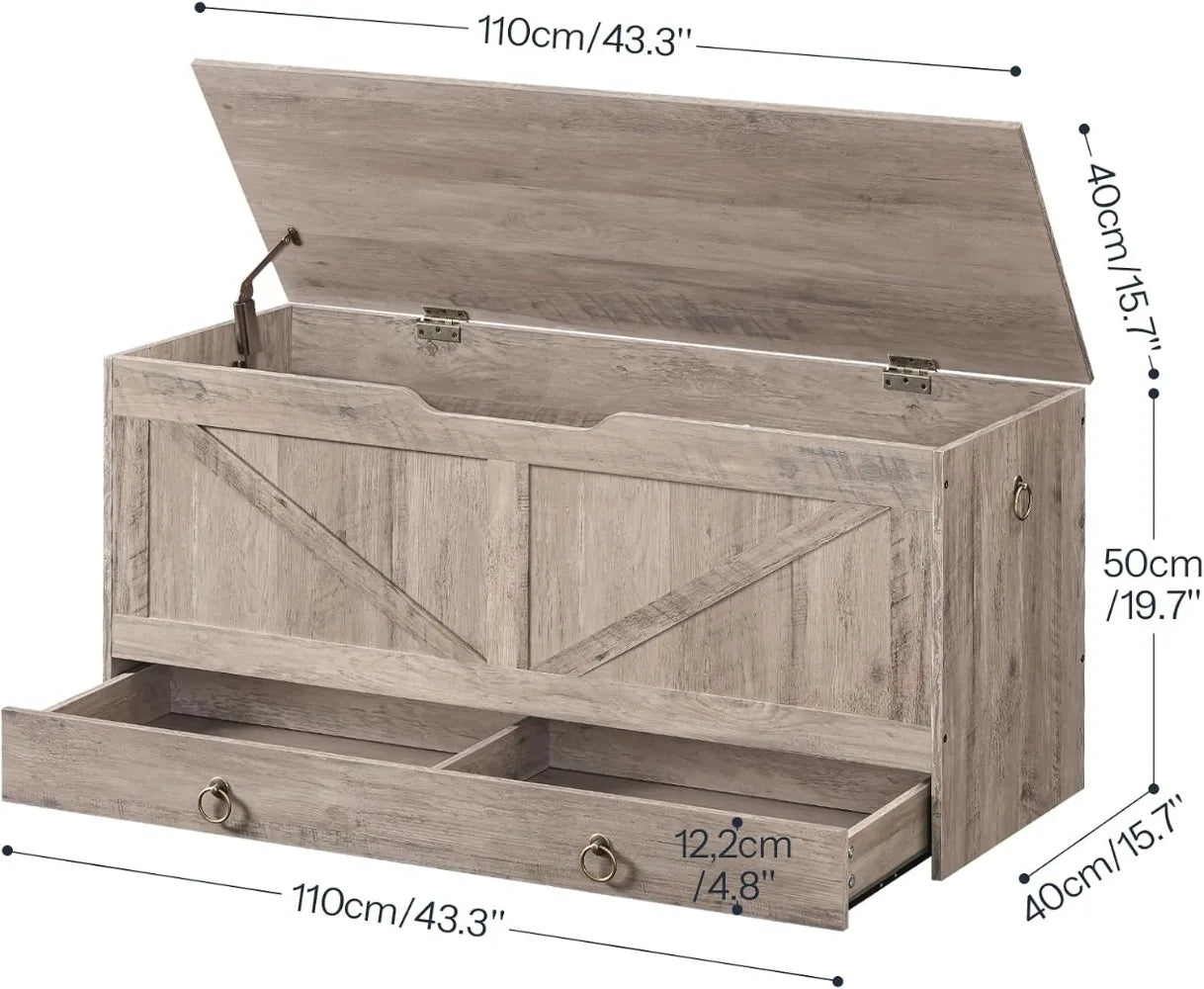 Toy Chest with Drawer