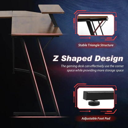 L Shaped Desk Corner Gaming Desk