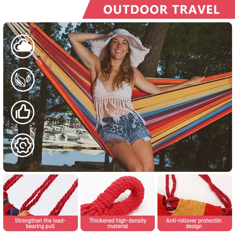 Blue Red 2 People Outdoor Canvas