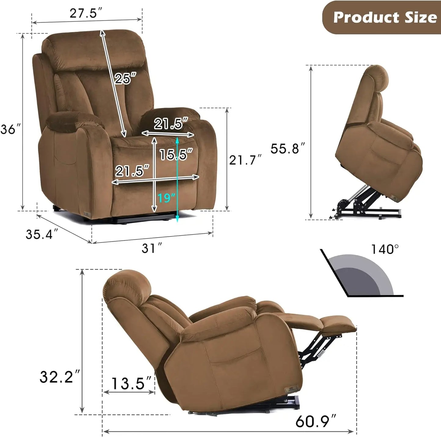 Electric lift chair