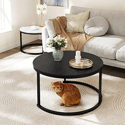 Nesting Coffee Tables Set of 2