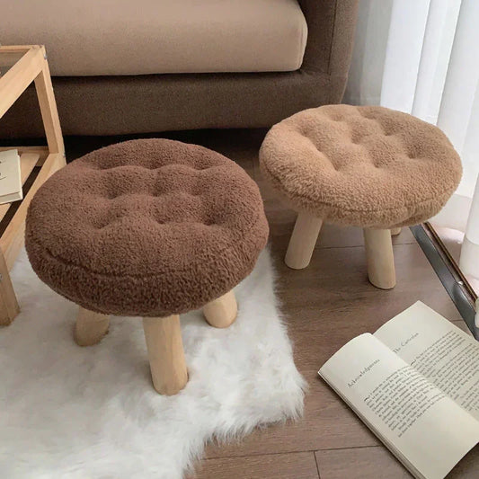 Solid Wood Small Stool