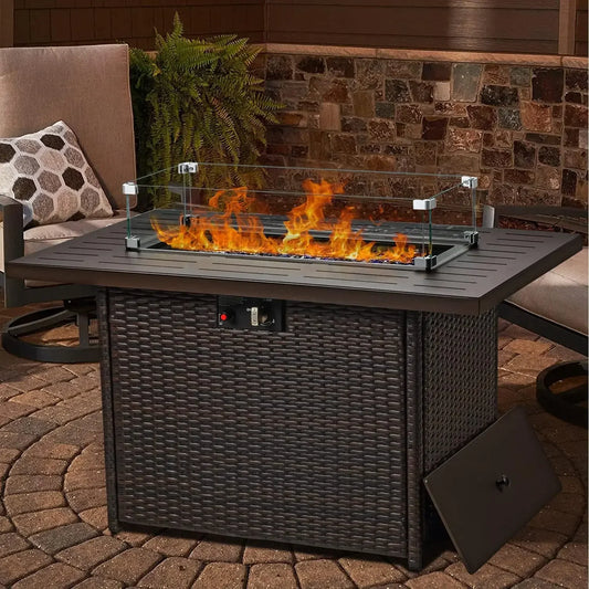 Propane Gas Fire Pit Table