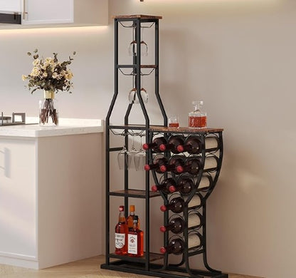 Hanging Wine Glass Holder Wine Storage Rack